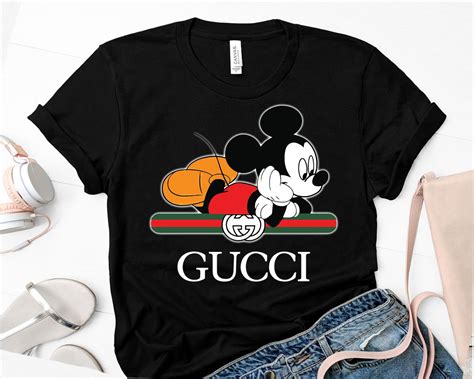 mickey gucci shirt kids|mickey mouse wearing gucci.